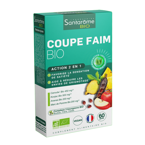 Konjac 60 et 120 Gélules, Coupe faim minceur