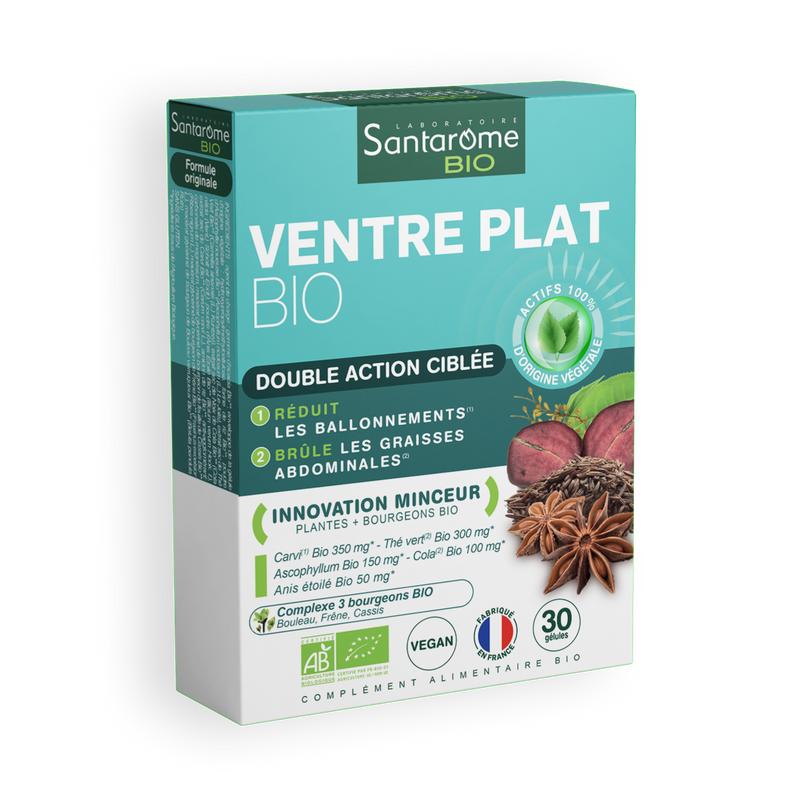 NEW Ventre Plat Bio - 30 comprimés